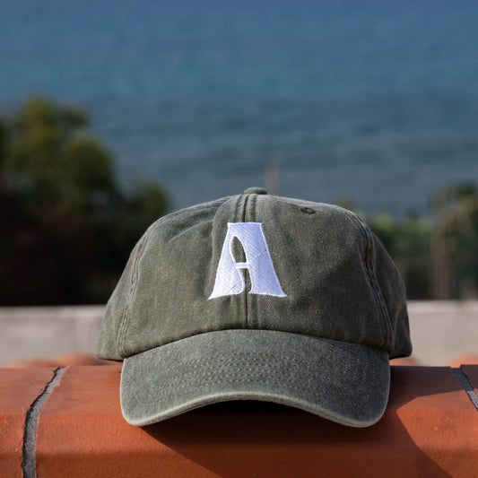 Vintage Olive Hat