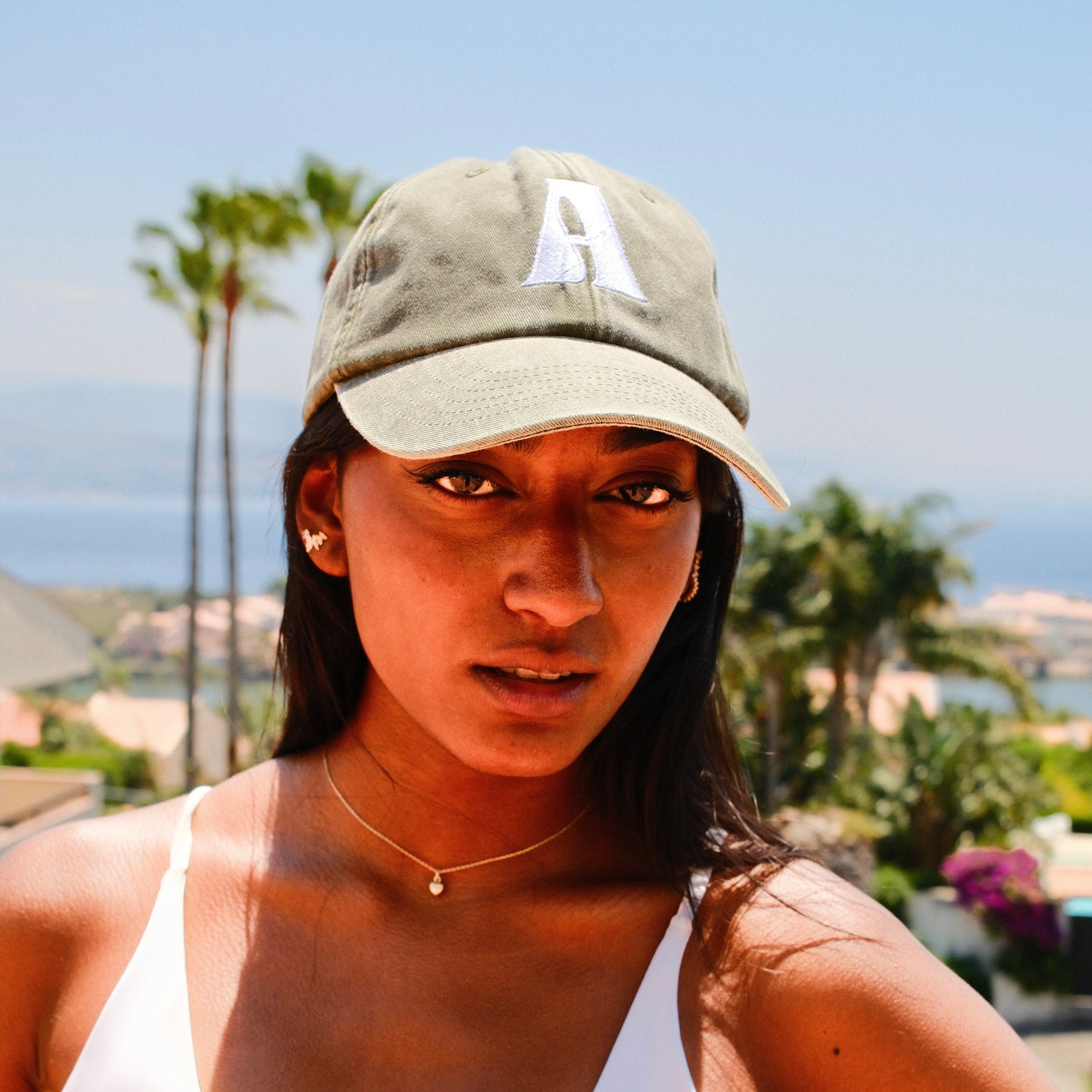 Vintage Olive Hat
